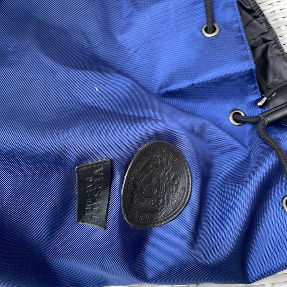 Versace Parfums LARGE Draw-String Backpack - Picture 16 of 16